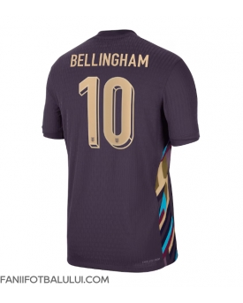 Anglia Jude Bellingham #10 Tricou Fotbal Replică European 2024 Barbati Deplasare